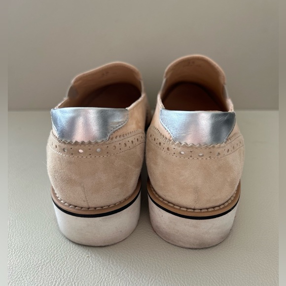Hogan pre owned leather flats in base - Picture 8 of 8
